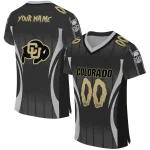 personalized colorado buffaloes dynamic dots black jersey best selling