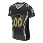 personalized colorado buffaloes dynamic dots black jersey best selling