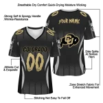 personalized colorado buffaloes dynamic dots black jersey best selling