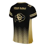 personalized colorado buffaloes halftone sweep black jersey best selling