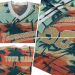 personalized colorado buffaloes horizon palm sunset jersey best selling