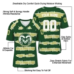 personalized colorado state rams layered grids green jersey best selling
