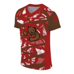 personalized cornell big red camo shatter red jersey best selling