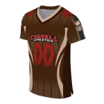 personalized cornell big red dynamic dots brown jersey best selling