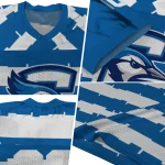 personalized creighton bluejays layered grids blue jersey best selling