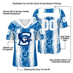 personalized creighton bluejays rugged stripes blue jersey best selling