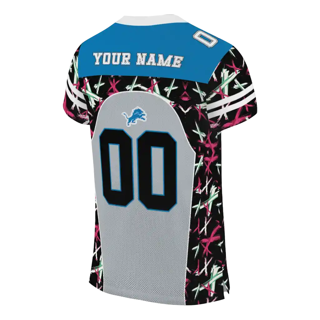 personalized detroit lions brushstroke xs silver black jersey high quality personalized detroit lions brushstroke xs silver black jersey high quality