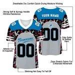 personalized detroit lions brushstroke xs silver black jersey best selling