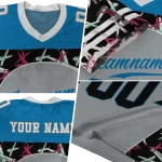 personalized detroit lions brushstroke xs silver black jersey best selling