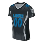 personalized detroit lions dynamic dots silver jersey best selling
