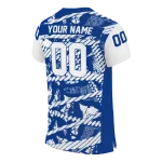 personalized duke blue devils camo shatter blue jersey best selling