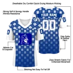 personalized duke blue devils stacked rectangle blue jersey best selling