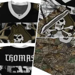 personalized east carolina pirates antler skull camouflage hunting jersey best selling