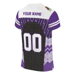 personalized east carolina pirates tire arrows purple black white jersey best selling