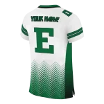 personalized eastern michigan eagles halftone sweep white black jersey best selling