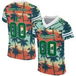 personalized eastern michigan eagles horizon palm sunset jersey best selling