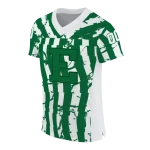 personalized eastern michigan eagles stripe splatter green jersey best selling