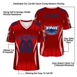 personalized florida atlantic owls dynamic dots red jersey best selling
