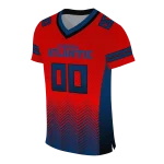 personalized florida atlantic owls halftone sweep red black jersey best selling