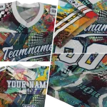 personalized florida atlantic owls tribal face jersey best selling