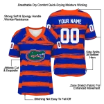 personalized florida gators art stripe blue jersey best selling