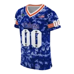 personalized florida gators camouflage abstract blue jersey best selling