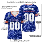 personalized florida gators camouflage abstract blue jersey best selling