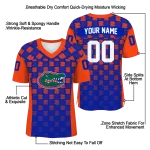 personalized florida gators stacked rectangle blue jersey best selling