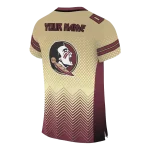 personalized florida state seminoles halftone sweep gold black jersey best selling