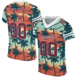 personalized florida state seminoles horizon palm sunset jersey best selling
