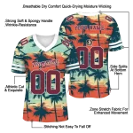 personalized florida state seminoles horizon palm sunset jersey best selling