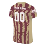 personalized florida state seminoles stripe splatter garnet jersey best selling