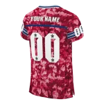 personalized fresno state bulldogs camouflage abstract red jersey best selling