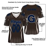 personalized georgetown hoyas dynamic dots grey jersey best selling