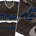 personalized georgetown hoyas dynamic dots grey jersey best selling