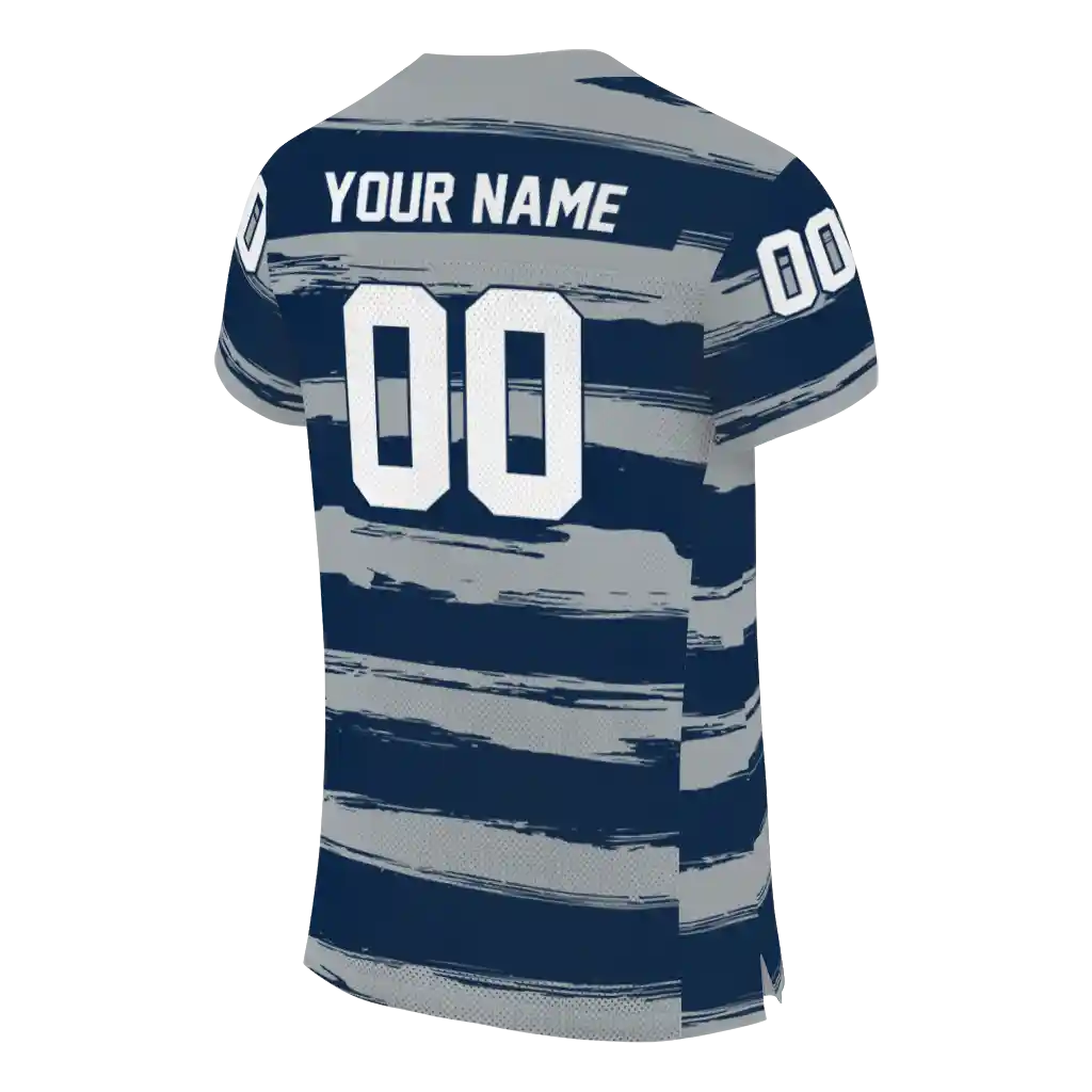 personalized georgia southern eagles art stripe blue jersey high quality personalized georgia southern eagles art stripe blue jersey high quality