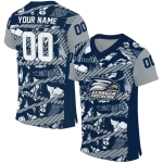 personalized georgia southern eagles camo shatter blue jersey best selling