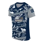 personalized georgia southern eagles camo shatter blue jersey best selling