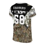 personalized georgia state panthers antler skull camouflage hunting jersey best selling
