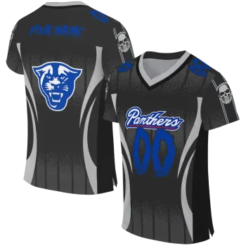 personalized georgia state panthers dynamic dots white jersey best selling