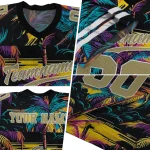 personalized georgia tech yellow jackets sundown palm jersey best selling