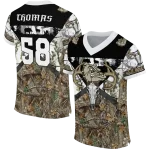 personalized gonzaga bulldogs antler skull camouflage hunting jersey best selling