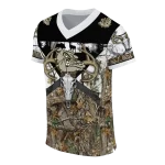 personalized gonzaga bulldogs antler skull camouflage hunting jersey best selling