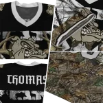 personalized gonzaga bulldogs antler skull camouflage hunting jersey best selling