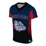 personalized gonzaga bulldogs halftone flow blue black jersey best selling