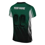 personalized hawaii rainbow warriors halftone flow green black jersey best selling