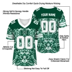 personalized hawaii rainbow warriors mirrored pattern green jersey best selling