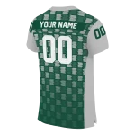 personalized hawaii rainbow warriors stacked rectangle green jersey best selling