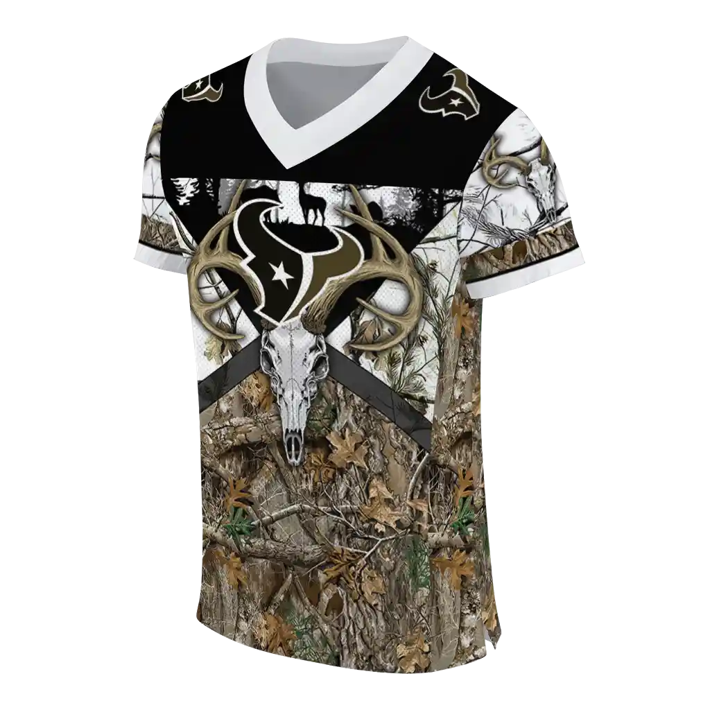 personalized houston texans antler skull camouflage hunting jersey fashion forward personalized houston texans antler skull camouflage hunting jersey fashion forward