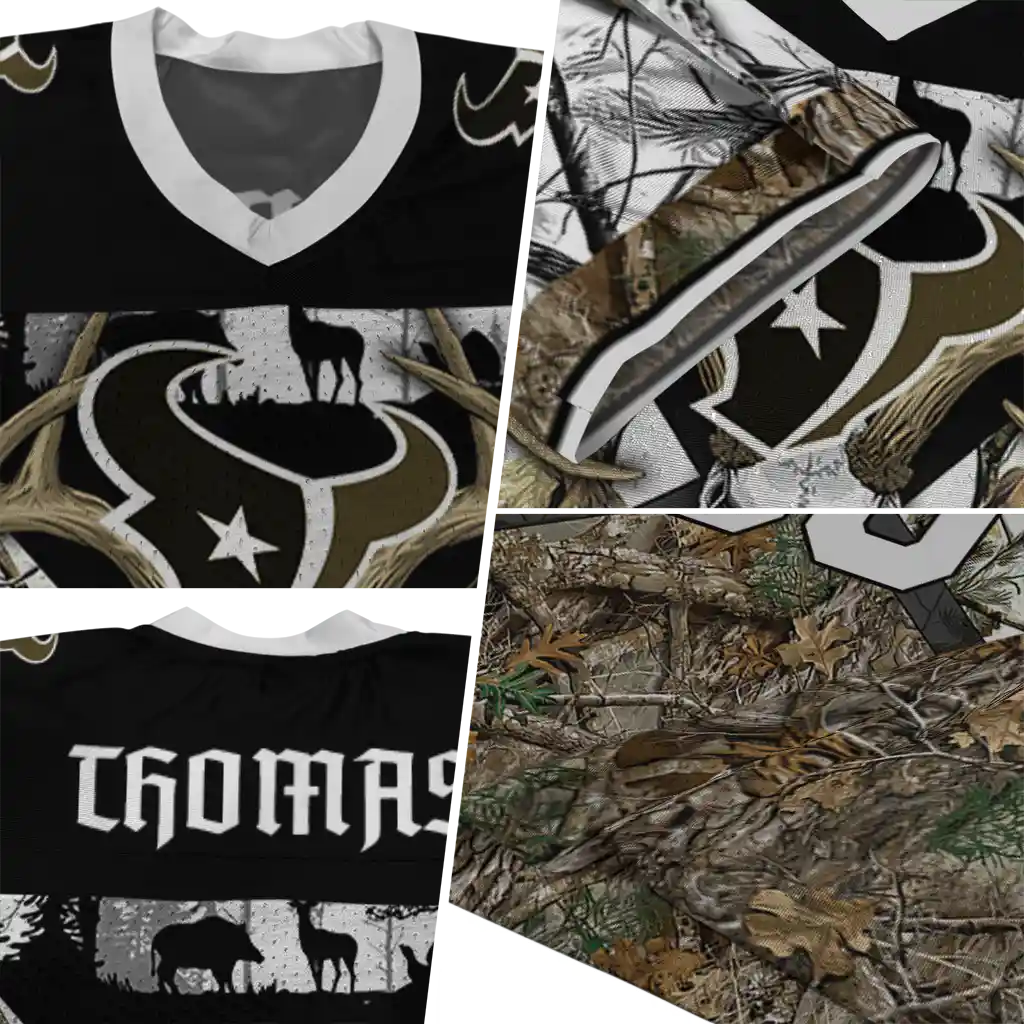 personalized houston texans antler skull camouflage hunting jersey new arrival personalized houston texans antler skull camouflage hunting jersey new arrival